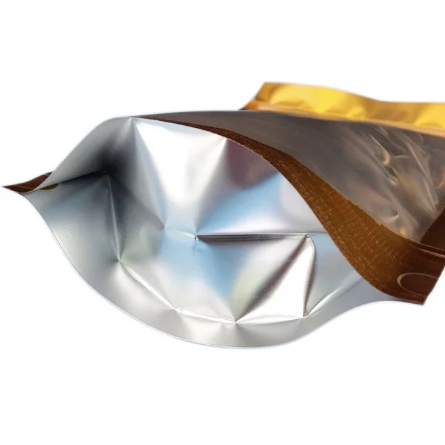 TP S14SCGS Resealable Mylar Foil Stand Up Pouches 06