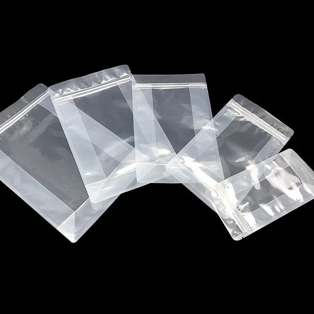 TP S29TLFB Bulk Transparent Flat Bottom Zip Lock Pouches 04