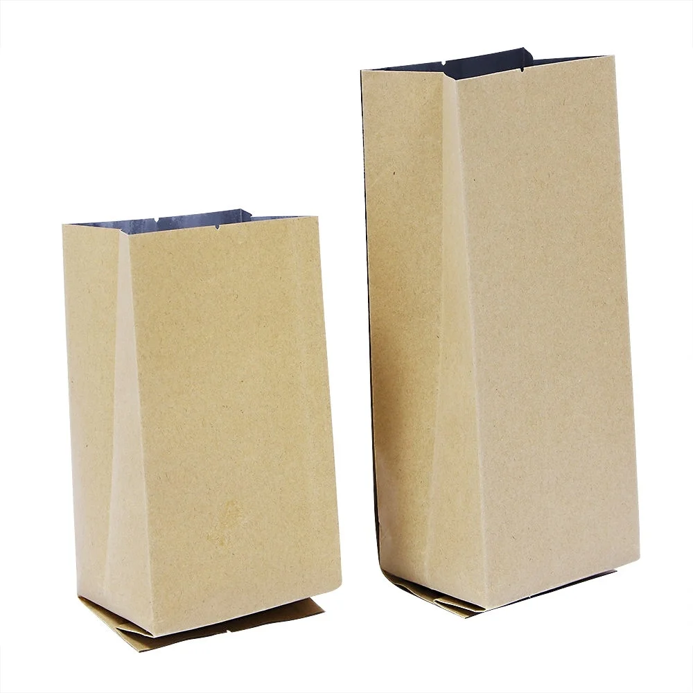 TP-S37KSG Custom Printed Biodegradable Kraft Paper Stand Up Pouches-05