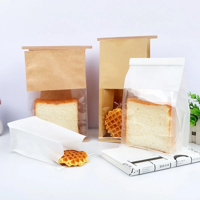 TP-S43 Eco-Friendly Kraft Paper Bag for Bakery Delights-04