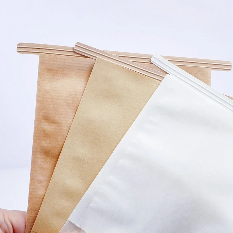 TP S44 Eco Friendly Brown Kraft Paper Bread Bags 02