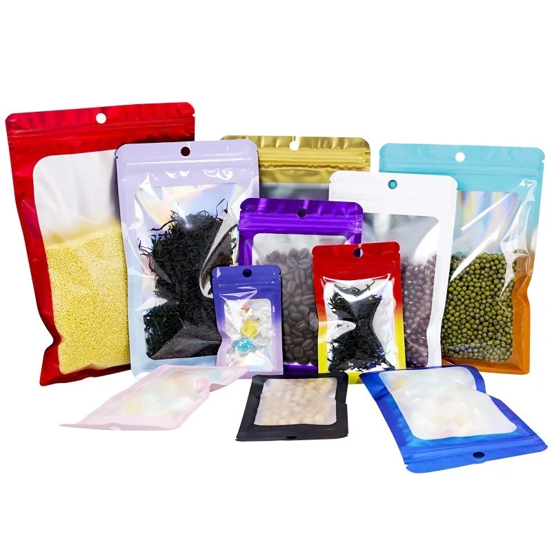 TP-S45 Custom Printed Holographic Laminated Zip Lock Bags-08