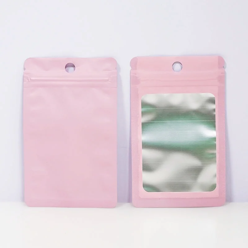 TP-S46 Custom Printed Reusable Holographic Mini Ziplock Bags-06